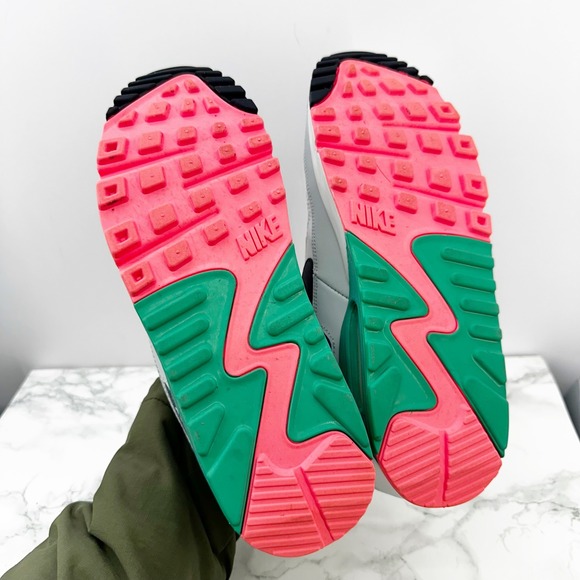 Nike Air Max 90 LTR GS 2018 "South Beach" Sneaker Watermelon Mens 7.5 - Picture 6 of 6